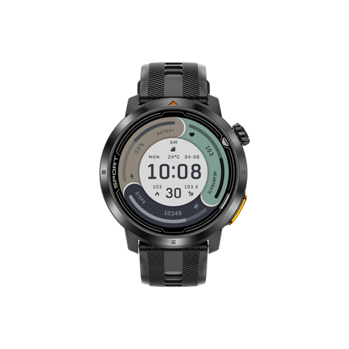XG9 Smart Watch Gunmetal Black Side