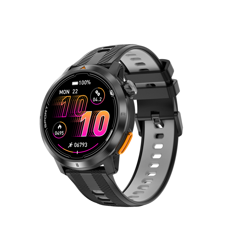 XG9 Smart Watch Gunmetal Black