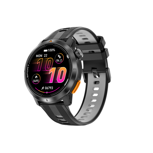 XG9 Smart Watch Gunmetal Black