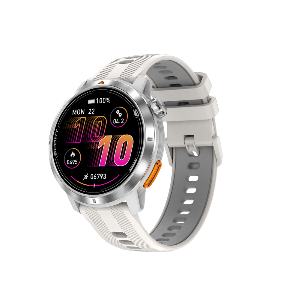 XG9 Smart Watch Silver White