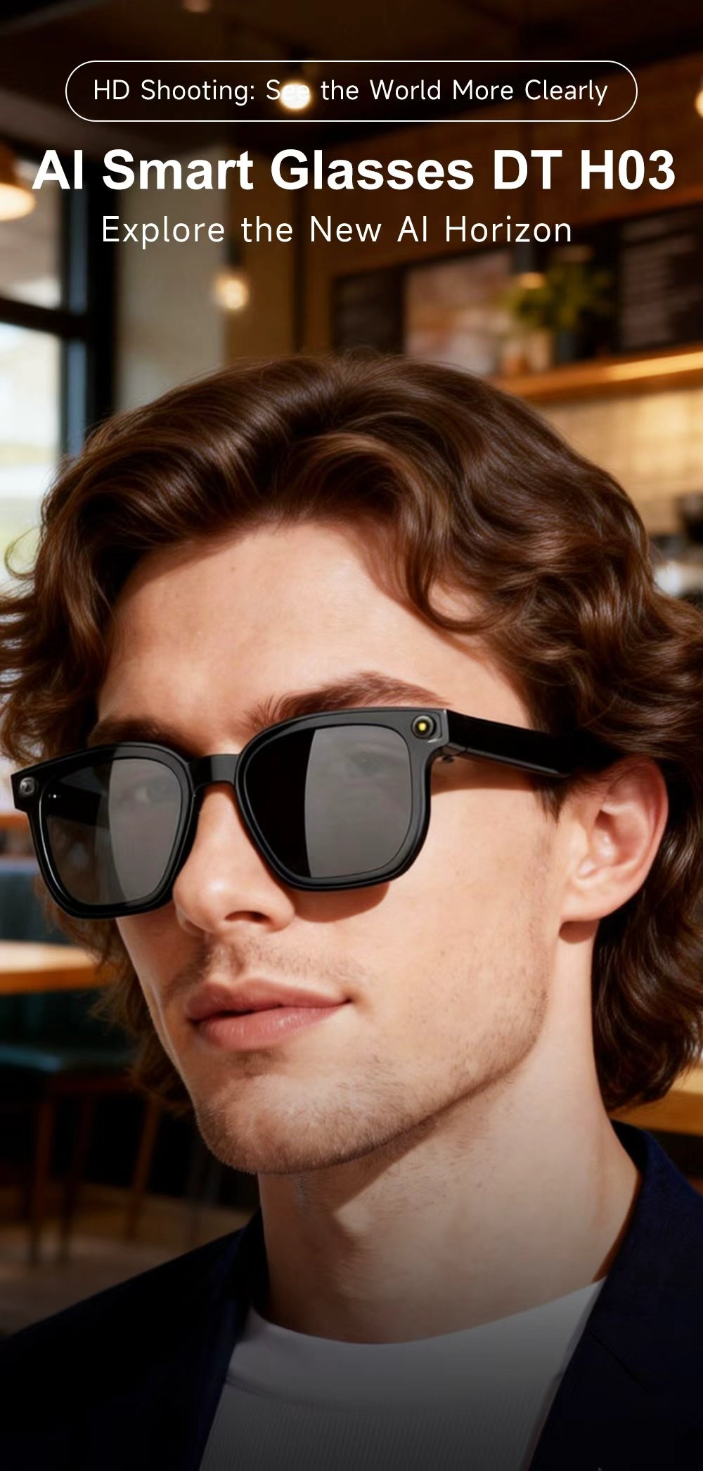 WearProx Vision smart glasses worn in everyday life